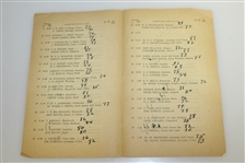 1954 The Open at Royal Birkdale Official Wednesday Programme & Drawsheet - Peter Thomson Winner