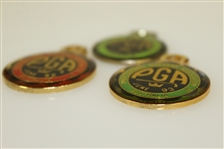 David Graham's 1990, 1992, & 1993 Australian PGA Member Badges - June