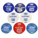 Westchester Classic Player/Guest & Colonial National Invitation Player Guest Badges