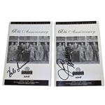 Hale Irwin & Johnny Miller Signed 1999 PGA Seniors Championship Programs JSA ALOA 