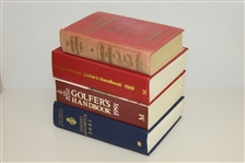 Royal & Ancient's 1957, 1989, 1991, & 2001 Editions of 'The Golfer's Handbook'