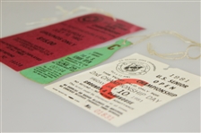 First Three US Senior Open Tournament Tickets - 1980, 1981, & 1982