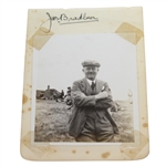 Two Original Snapshots of Early English Golf Pro James Bradbeer