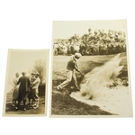 Two Original Jim Barnes Tournament Play Wire Photos
