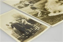 Two Original Jim Barnes Tournament Play Wire Photos