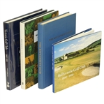 Four Club History Books - Kittansett Club, Ballycastle GC, Victoria GC, & Wentworth