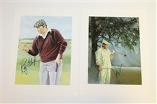 Ryder Cup History Book Pages Signed by Nelson, Faldo, Ford, & 15 others JSA ALOA