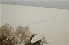 Cary Middlecoff Signed Wilson Advisors Staff Matted Photo JSA ALOA