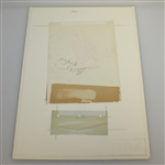 Dorothy Campbell Herd Signed Cut Album Page with Wire Photo - Matted JSA ALOA