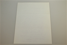 Herman Keiser Signed & Handwritten Response Letter Claiming Bobby Locke Best Player-'47 Masters Content- JSA ALOA