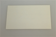Henry 'H.G.' Picard Signed and Dated 3x5 Index Card JSA ALOA