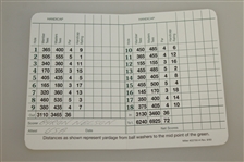 Byron Nelson Signed Augusta National Scorecard JSA ALOA