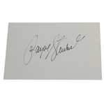 Payne Stewart Signed 4x6 Note Card JSA ALOA