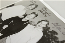 Mickey Wright, Patty Berg, & Betsy Rawls HoFers Signed B&W 8x10 Photo JSA ALOA