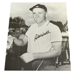 Art Wall Jr. Signed 8x10 B&W Photo - 1959 Masters Champion JSA ALOA