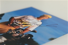 Payne Stewart Signed Top Flite Promotional Photo JSA ALOA