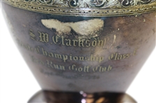 1924 SW Clarkson State Championship Class E Silver Pitcher Trophy - Red Run Golf Club