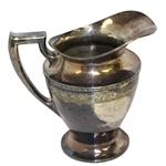 1924 SW Clarkson State Championship Class E Silver Pitcher Trophy - Red Run Golf Club