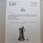 1902 Turnaway Brook GC Pewter Trophy Pitcher - Mixed Foursome Medal Play Tournament