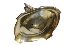 1931 Overhills Staff Handicap Golf Tournament Silver Plated Award Won by Bertie Alabaster