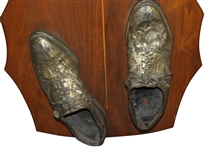 Walter Hagen Trophy Erskine Park Golf Club, South Bend, IN-Plaque with Bronzed Shoes & Ball-Probst Collection