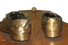 Walter Hagen Trophy Erskine Park Golf Club, South Bend, IN-Plaque with Bronzed Shoes & Ball-Probst Collection