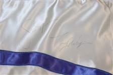 Flown PGA Of America Signed Flag-W/ Palmer, Stewart, Nicklaus, Seve & others 6 FT x 4 FT! JSA ALOA