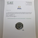 1941 PGA Championship at Cherry Hills Contestant Badge - Vic Ghezzi Winner - Near Mint