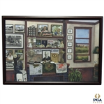 Atlanta Athletic Club Advertisement & Oldsmobile Print - Framed - Excellent Condition