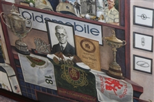 Atlanta Athletic Club Advertisement & Oldsmobile Print - Framed - Excellent Condition
