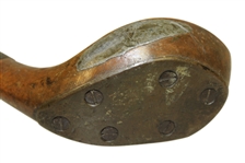 R. Forgan Wood Shafted Bulger Wood with Prince Of Wales Crown Stamp