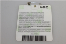 Phil Mickelson Signed 2010 Masters Tournament Badge #R09763 - Third Green Jacket JSA ALOA