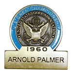 Arnold Palmer 1960 US Open Commemorative Contestant Badge - 2017 US Open Limited!