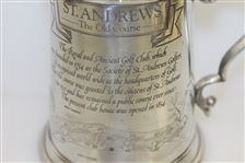 St. Andrews 'The Old Course' Pewter Golf Tankard - Made in England