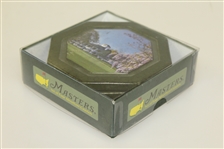 Masters Tournament - Augusta National GC Green Ceramic Coasters - 4 In Original Box
