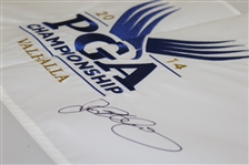 Rory McIlroy Signed 2014 PGA Championship at Valhalla Embroidered Flag JSA ALOA