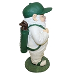 Ltd Edition Masters Green & White Caddie Gnome in Original Box - Sold Out Quickly
