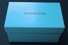 Tiffany & Co Luxury Large Leaded Crystal Art Glass Golf Club in Original Tiffany Box - 6 Tall