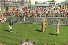1930 Currier & Ives Robert T. Jones Jr Wins British Open at St. Andrews - Matted