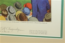 1930 Currier & Ives Robert T. Jones Jr Wins British Open at St. Andrews - Matted