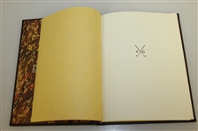 Ltd Ed 'The Basic Golf Swing' by Robert T. Bobby Jones with Facsimile 1933 SGA Program