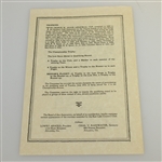 Ltd Ed 'The Basic Golf Swing' by Robert T. Bobby Jones with Facsimile 1933 SGA Program