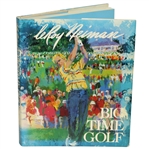 Leroy Neiman Signed 'Big Time Golf' Book JSA ALOA