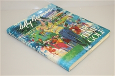 Leroy Neiman Signed 'Big Time Golf' Book JSA ALOA