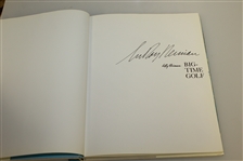 Leroy Neiman Signed 'Big Time Golf' Book JSA ALOA