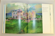 Leroy Neiman Signed 'Big Time Golf' Book JSA ALOA