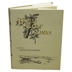 Oversized British Golf Links Book by Horace Hutchinson - New