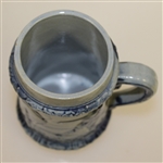 Antique Golf Themed Blue Stein by Robinson