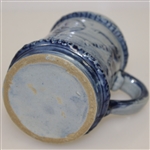 Antique Golf Themed Blue Stein by Robinson
