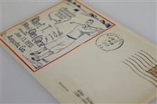 1933 Augusta National Golf Club 'Bobby Jones Course Opening' FDC - Red
